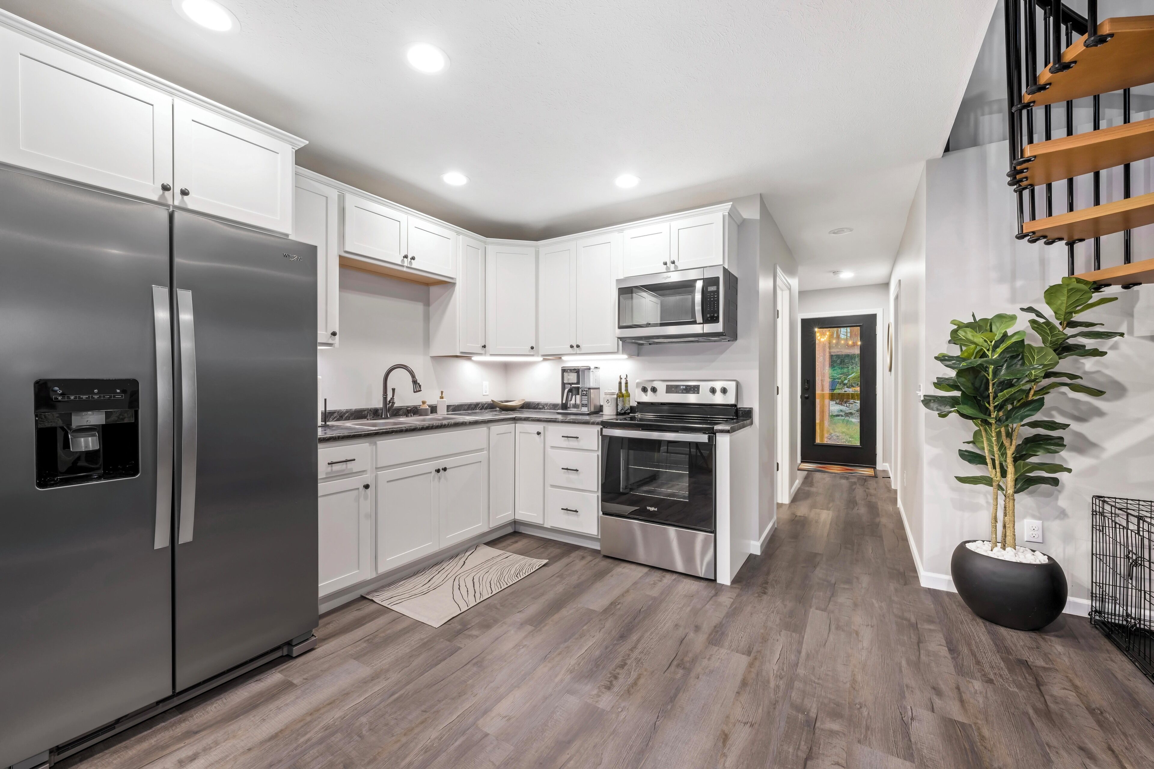 Microwave, oven, stovetop