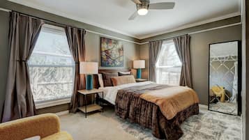 3 dormitorios, tabla de planchar con plancha, wifi gratis y ropa de cama