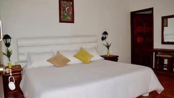 Free WiFi, bed sheets