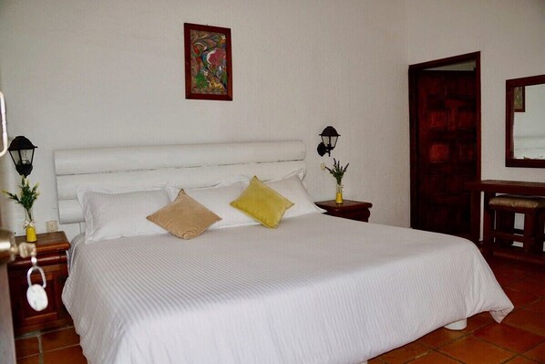 Wi-Fi de cortesia, roupa de cama