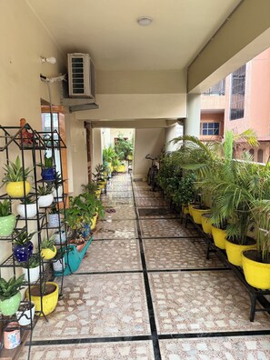 Overnattingsstedets uteområder