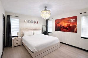 5 habitaciones, tabla de planchar con plancha y wifi gratis 