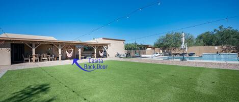 Terrein van de accommodatie