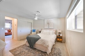 1 bedroom, travel crib, WiFi