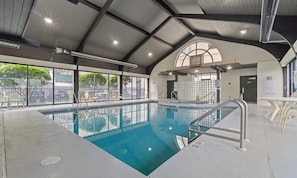 Indoor pool, outdoor pool