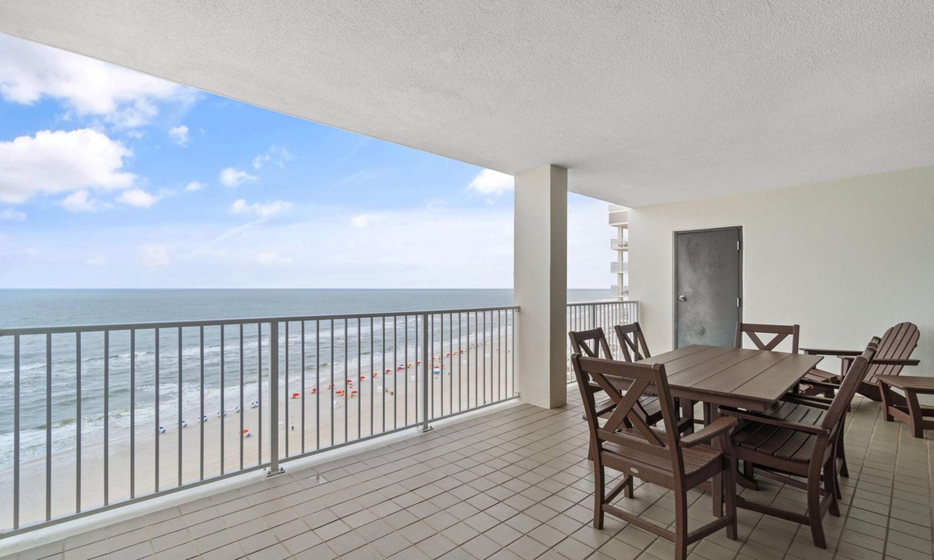 特色公寓式客房, 3 间卧室, 海滩景观, 海滨 | 阳台