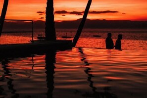 Private beach nearby