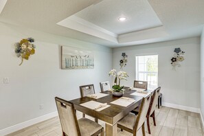 Dining - Private Pool & Fire Pit: Home in West Palm Beach! (West Palm Beach)