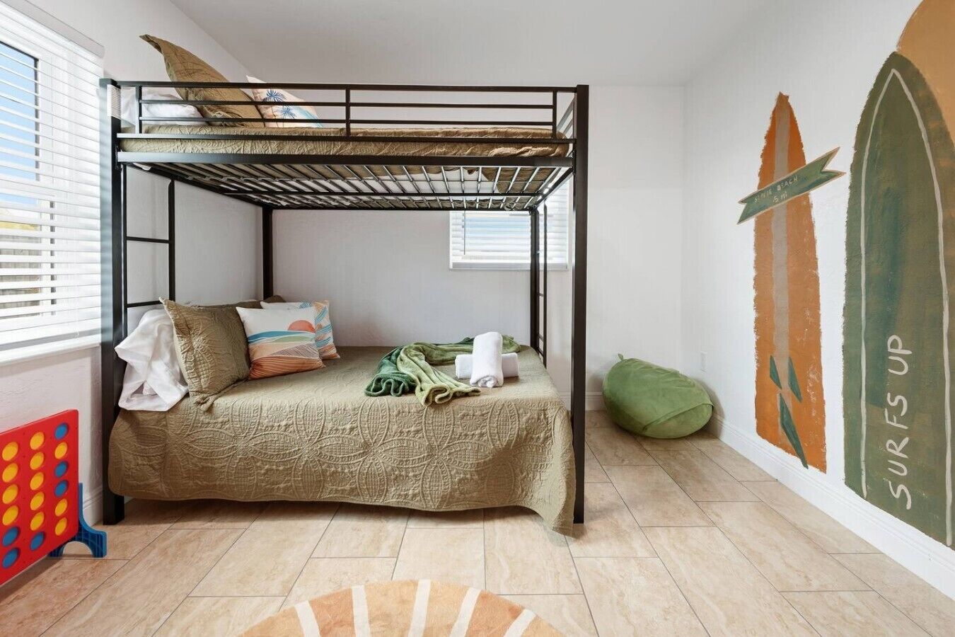 Desk, iron/ironing board, travel cot, free WiFi