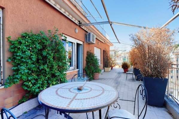 Restauration en plein air