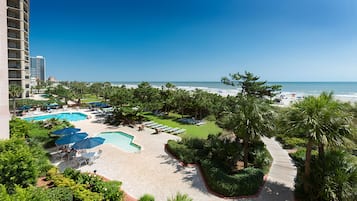 Indoor pool, outdoor pool