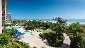 Indoor pool, outdoor pool - Our Newest Premium Ocean View Property - 2BR/2BA: Sleeps 8 - Top Amenities! (Myrtle Beach)