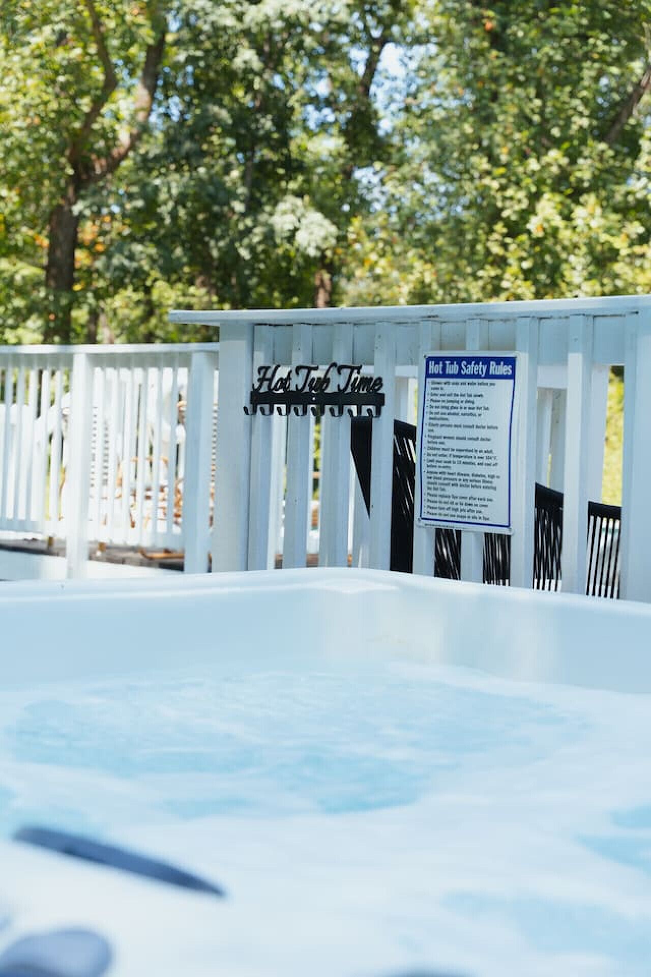 Tina de hidromasaje al aire libre