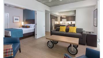 1 bedroom, iron/ironing board, bed sheets