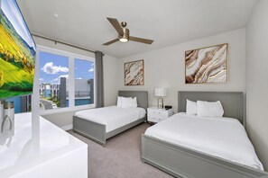 5 bedrooms, in-room safe, iron/ironing board, travel crib