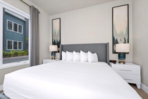 4 bedrooms, in-room safe, iron/ironing board, travel crib