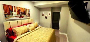 2 quartos, ferros/tábuas de passar roupa, Wi-Fi, roupa de cama