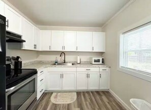 Microwave, oven, stovetop