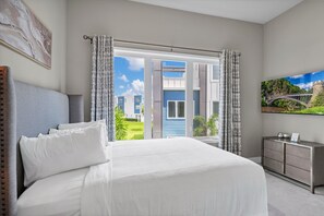 5 bedrooms, in-room safe, iron/ironing board, travel cot