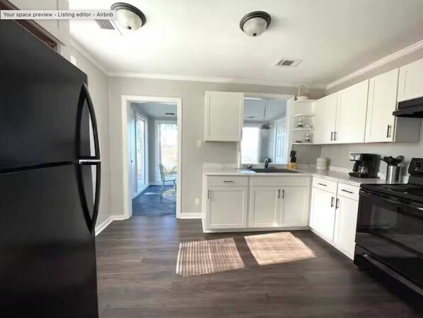 Microwave, oven, stovetop