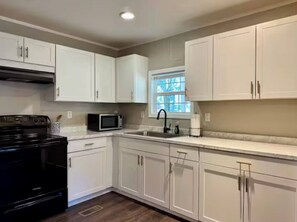 Microwave, oven, stovetop