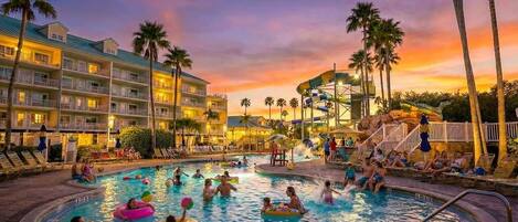 Una piscina climatizada