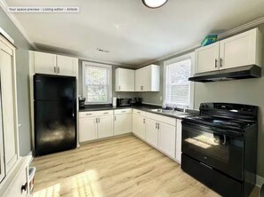 Microwave, oven, stovetop