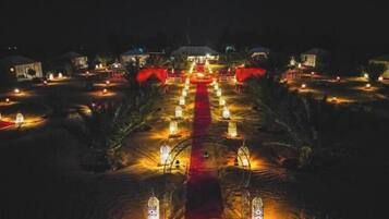 Außenbereich für Bankette