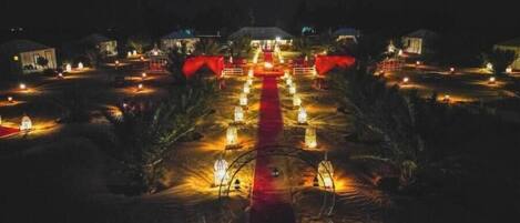 Aussenbereich fĂŒr Bankette