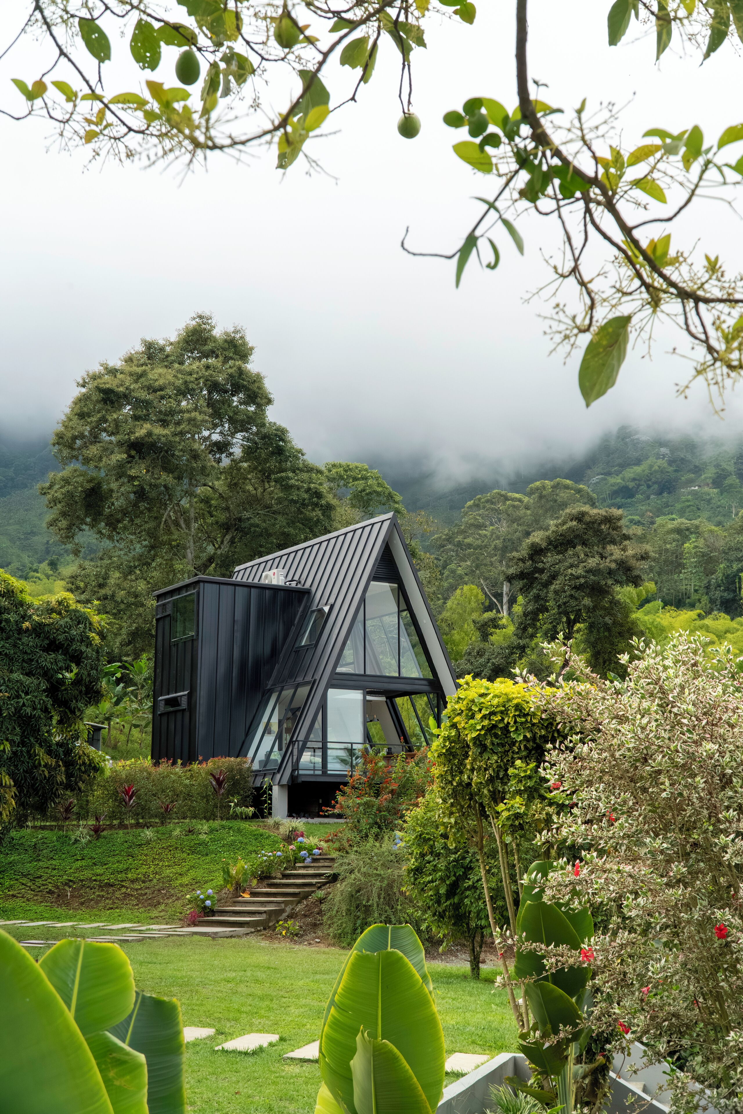 Façade de l’hébergement