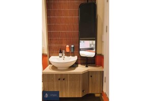 Hair dryer, soap