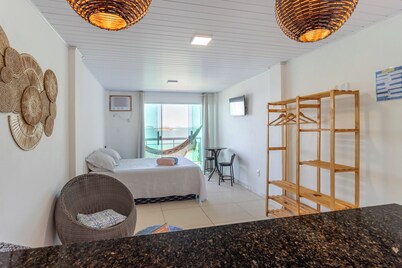 Loft com Varanda e Vista Para o mar em Mangaratiba