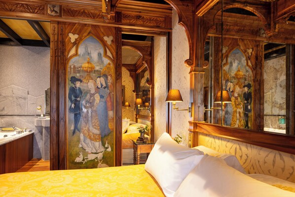 Eco-friendly toiletries, hair dryer, bathrobes, slippers