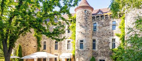 Voorkant van accommodatie