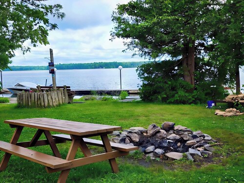 2-bedroom Balsam Lake Lower Boathouse #1A