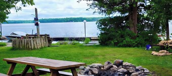 2-bedroom Balsam Lake Lower Boathouse #1A