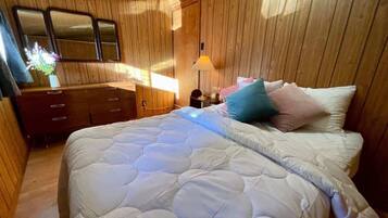 3 habitaciones y ropa de cama