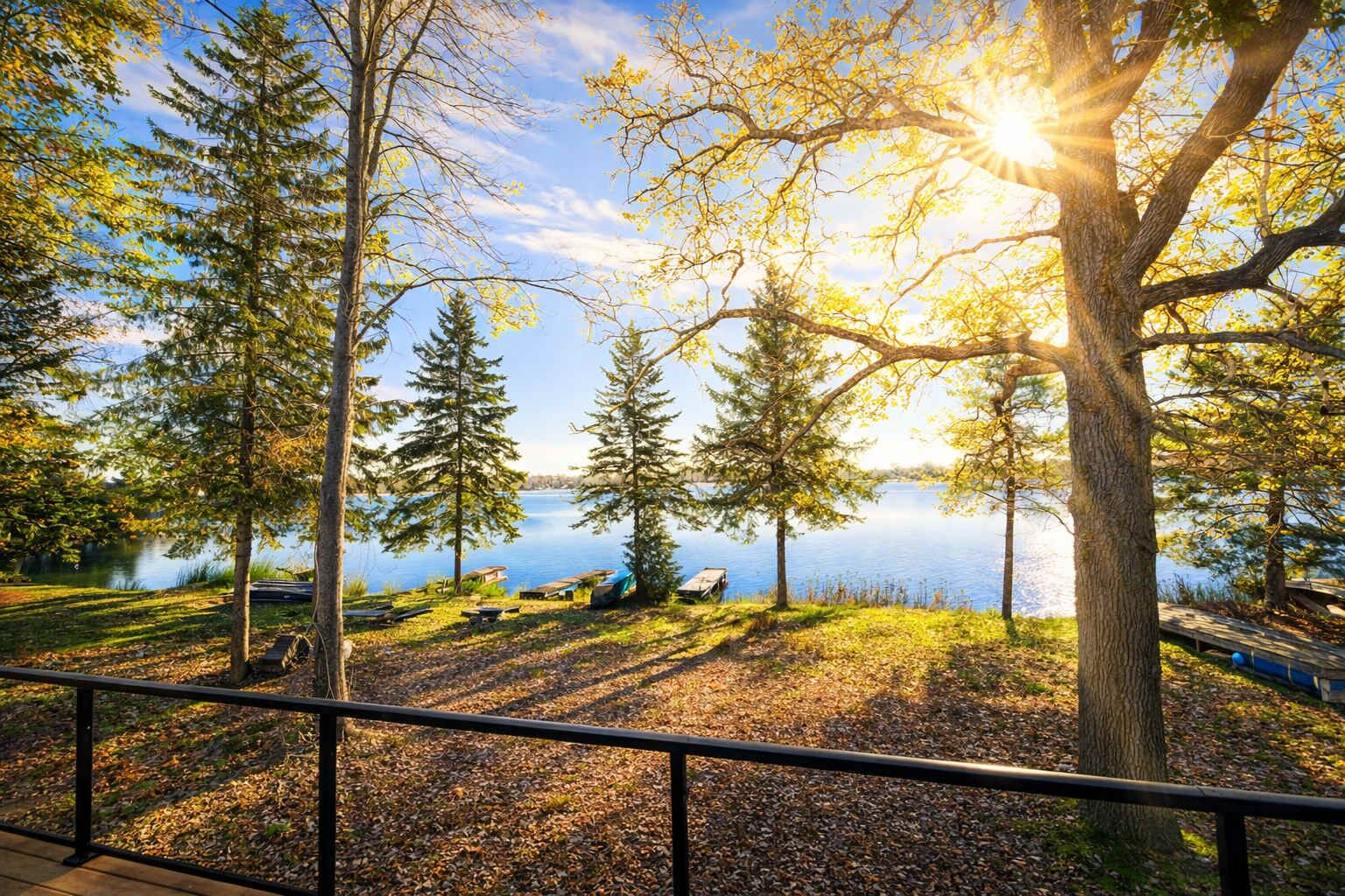 Enceinte de l’hébergement