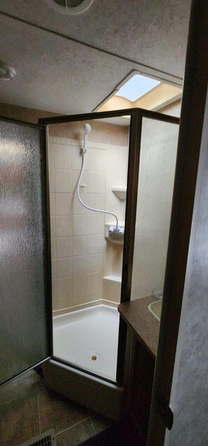 Shower - Lakefront RV Cottage in Parry Sound #2 (Parry Sound)