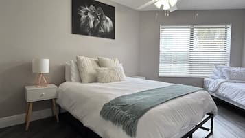 1 bedroom, iron/ironing board, free WiFi, bed sheets
