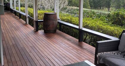 Pet friendly homestead situated on 160 acre farm on Canungra Creek