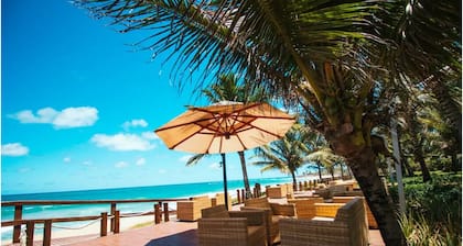 Beachfront apartment in Muro Alto with resort-like facilities and incredible views