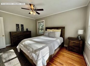 3 dormitorios, tabla de planchar con plancha, Internet y ropa de cama