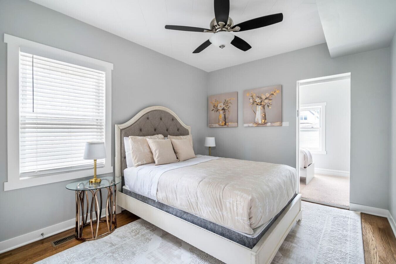 Iron/ironing board, travel crib, WiFi