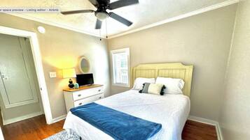 2 chambres, fer et planche à repasser, accès Internet, draps fournis