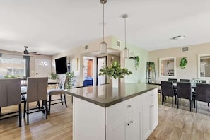 Dining - Patio Lounge with Pool & Mini Putti | near Airport (Phoenix)