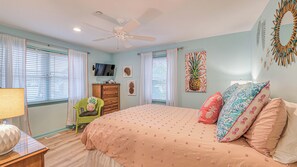 2 chambres, fer et planche à repasser, accès au Wi-Fi (inclus)