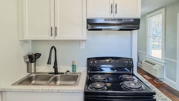 Microwave, oven, stovetop