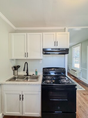 Microwave, oven, stovetop