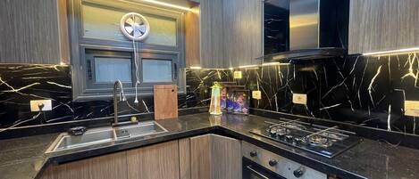 Microwave, oven, stovetop